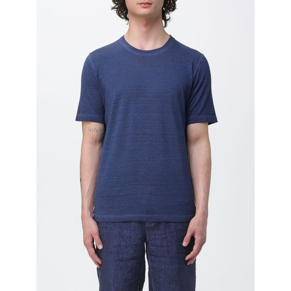 120% Lino Men 120% Lino Crew Neck T-Shirt